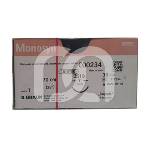Suture Résorbable Monosyn Incolore 4/0 DS16 70cm (36)