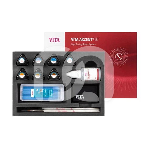 Kit Lichtuithardende Kleurstoffen Akzent LC Standard (6 Tinten)