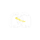 Coins Interdentaires Halo pour Matrices Sectionnelles (100) : TAILLE:PETIT, COULEUR PRINCIPALE:JAUNE, LARGEUR:0 MM, &Eacute;PAISSEUR MATRICE:0 MM