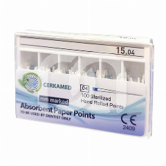 Papierpunten ISO Taper Gemarkeerd 4% (100)