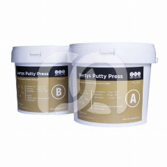 Silicone Vertys Putty Press Ocre (2 x 5kg)