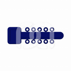 Ligaturen Elastomeer Transparant (104 x 10)