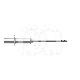 Fraise Cylindrique Compatible Wieland Ø2,5mm (Tête 6mm / Long. 40mm) : N&deg;:DIAM 1MM, ISO:ISO 003, LONGUEUR T&Ecirc;TE:3.5 MM, LONGUEUR TOTALE:40 MM