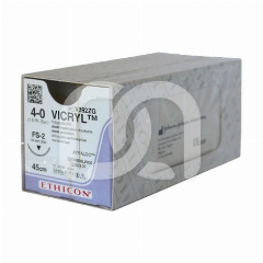 Hechtingen Vicryl Plus USP 4-0 3/8 Cirkel 19 mm (12)