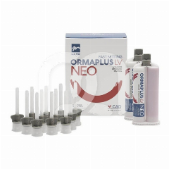 Silicone Ormaplus Neo LV Fast Setting (2 x 50ml + 12 embouts)