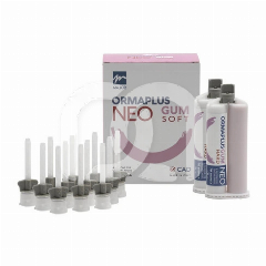 Silicone Gingival Ormaplus Neo Gum (2 x 50 ml + 12 embouts)