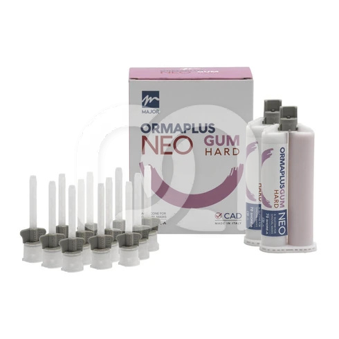 Silicone Gingival Ormaplus Neo Gum (2 x 50 ml + 12 embouts)