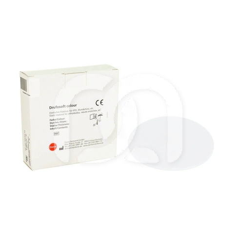 Plaques de Thermoformage Rondes Drufosoft (Ø120 x 3 mm, 10)