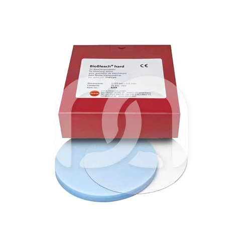 Tandplak Thermoforming BioBleach Hard Rond Ø120mm 0,5mm (25)