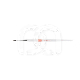 Pinceau Kolinsky Evo Poils Bioniques pour Céramique (2) : N&deg;:N&deg;T2, COULEUR PRINCIPALE:BLANC