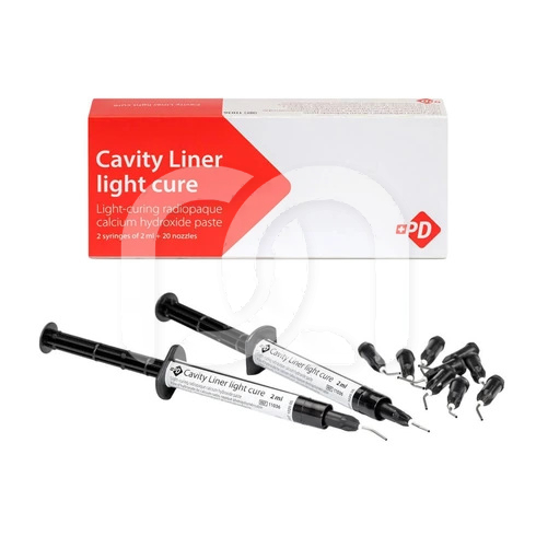 Hydroxyde de Calcium Cavity Liner (2 x 2 g + 20 embouts)