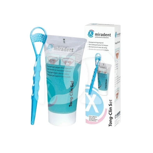 Kit Reiniging Tong Tong-Clin (Tongschraper + Gel 50ml)