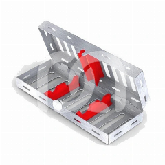 Cassette de Stérilisation Inox 18x7 pour 2 Turbines (1)