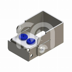 Borenhouder Plug'In Met 2 Perforaties (1)