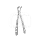 Davier Atraumair 73 Onderste Molaren Diamant (1) : N&deg;:N&deg;79, GESTREEPT:DIAMANTEN, GENRE:VOLWASSEN