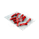 Index Couleur Silicone pour Porte-Fraises (12) : COULEUR PRINCIPALE:ROUGE
