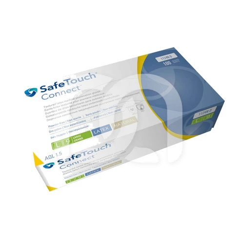Gants Latex SafeTouch Connect Non Poudrés (100)
