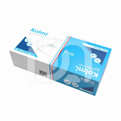 Gants d'Examen Nitrile Coverfeel Bleu (100)
