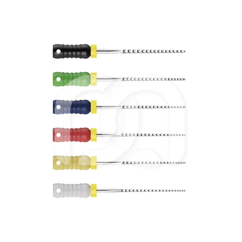 Handmatige K-Vijlen Voor Endodontie 21 mm (6)