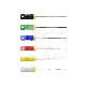 Racleurs Endodontiques Longueur 21 mm (6) : N&deg;:ASSORTIMENT N&deg;45-80, LONGUEUR:31 MM