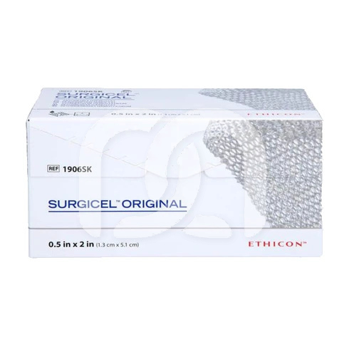 Hemostatische Gaas Surgicel 1,25 x 5 cm (10)