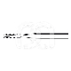 Fraises Tungstène Cylindriques FG N°557 (5) : ISO:ISO 010, LONGUEUR T&Ecirc;TE:3.7 MM, LONGUEUR TOTALE:19.2 MM