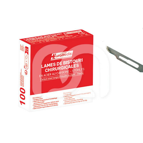 LAMES BISTOURIS EUROMEDIS N°15 (100)