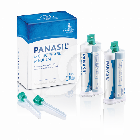 Silicone d'Empreinte Panasil Monophase Medium (2 x 50 ml)