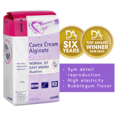 CAVEX CREAM ALGINATE SET NORMAL (500G)